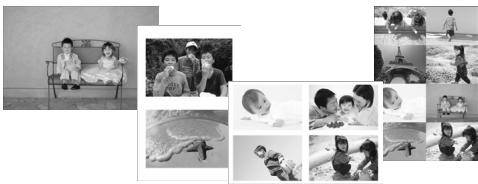 CANON SELPHY CP800 - Selecting a Layout and Printing (Page Layout) - 1