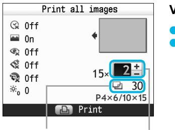 CANON SELPHY CP800 - Abn indstillingsskaermbilledet. - 2