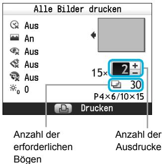 CANON SELPHY CP800 - Zeigen Sie den Einstellungenbildschirm an. - 2
