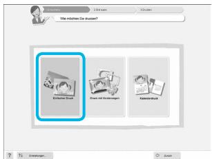 CANON SELPHY CP800 - Zeigen Sie das Druckmenu an. - 2