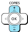 CANON SELPHY CP800 - Selectionnez le nombre de copies. - 1