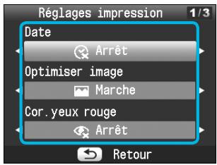 CANON SELPHY CP800 - Affichez l'écran des réglages. - 5