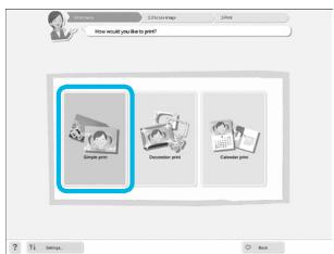 CANON SELPHY CP800 - Open het afdrukmenu. - 2