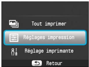 CANON SELPHY CP800 - Réglages - 2
