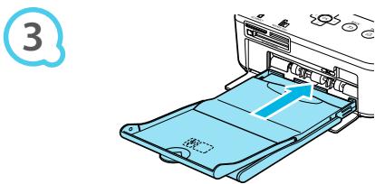 CANON SELPHY CP800 - Plaats de inktcassette. - 1