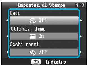 CANON SELPHY CP800 - Visualizzare la schermata delle impostazioni. - 3