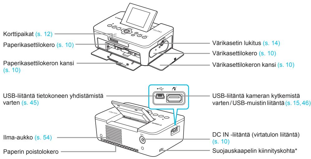 CANON SELPHY CP900 - SELPHY-tulostimen asentaminen - 3