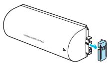 CANON SELPHY CP900 - Installazione della batteria - 2