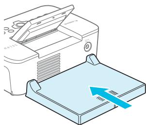 CANON SELPHY CP900 - Attaccare il cassetto protezione anti-polvere - 1