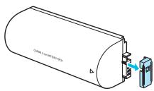 CANON SELPHY CP900 - Instalación de la batería - 2