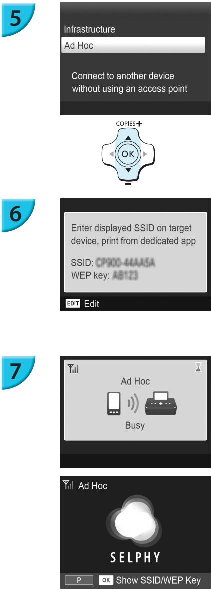 CANON SELPHY CP900 - Check the printer name. - 1