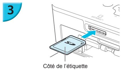 CANON SELPHY CP900 - Relevez l'écran (écran LCD). - 1