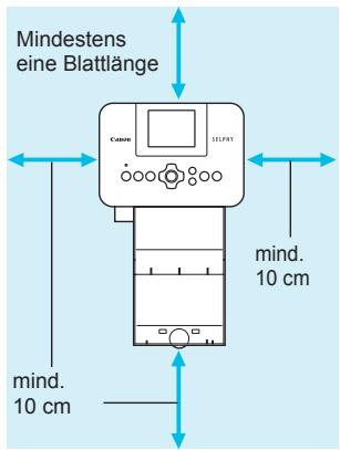 CANON SELPHY CP900 - Aufstellen des SELPHY-Druckers - 1