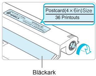 CANON SELPHY CP900 - Förbereda färgkassetten - 1