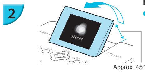 CANON SELPHY CP900 - Turn on SELPHY. - 1