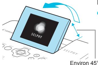 CANON SELPHY CP900 - Mettez d'abord l'imprimante SELPHY sous tension. - 2