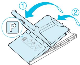 CANON SELPHY CP900 - Vorbereiten der Papierkassette - 1