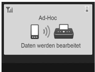 CANON SELPHY CP900 - Verbinden Sie das Smartphone zum Netzwerk, das auf dem Druckerbildschirm angezeigt wird. - 2