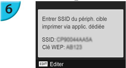 CANON SELPHY CP900 - Sélectionnez le mode de LAN sans fil. - 2