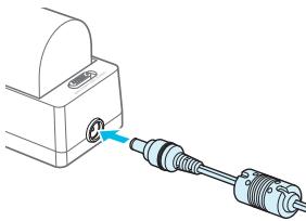 CANON SELPHY CP900 - Aufladen des Akkus - 1