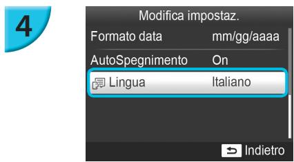 CANON SELPHY CP900 - Visualizzare la schermata delle impostazioni. - 1