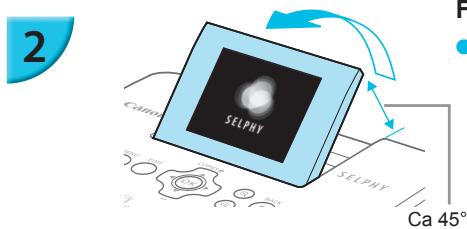 CANON SELPHY CP900 - Starta SELPHY. - 1