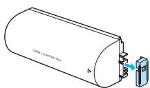 CANON SELPHY CP900 - Installation de la batterie - 2