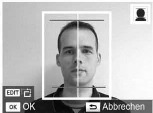 CANON SELPHY CP900 - Schneiden Sie das Passfoto zu. - 1