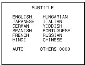 ALPINE DHA-S680P - MENU LANGUAGE - 3