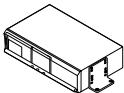 ALPINE DHA-S680P - ■ Exemple d'installation en utilisant la patte de fixation en forme de L fournie - 2