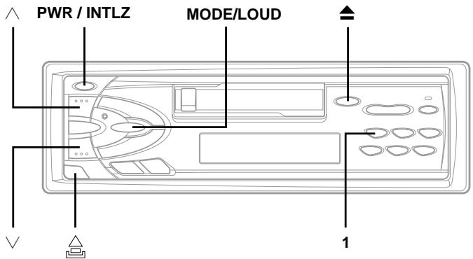 ALPINE TDM-7574R - Fonctionnement de base - 1