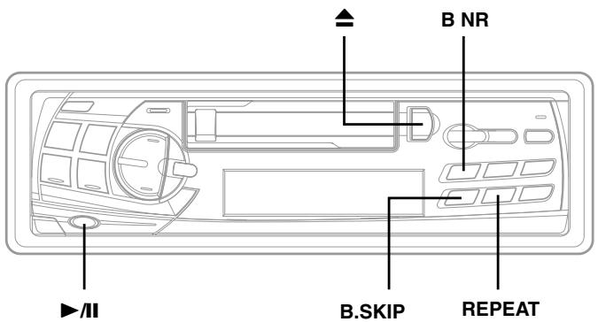 ALPINE TDM-7586RB - Fonctionnement du lecteur de cassette - 1