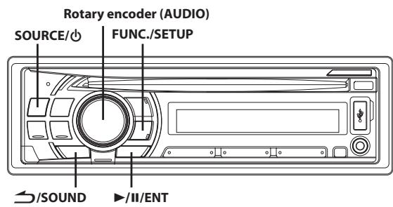 ALPINE CDE-113BT - Menu SETUP - 1