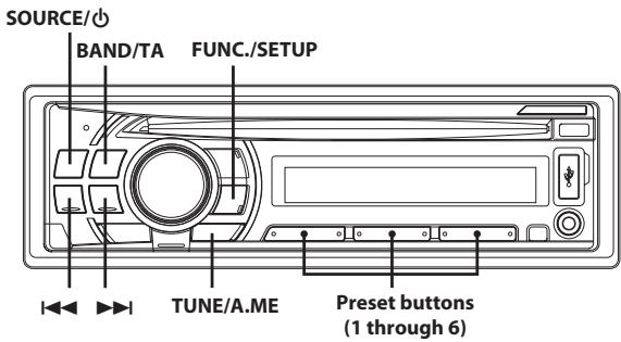 ALPINE CDE-113BT - Radio - 1