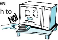 WHIRLPOOL GT 385 MIR, GT282WH, GT285LON, GT287NB, GT384BL, GT390WH, GUSTO GT281, GUSTO GT287NB - PLACE THE OVEN ON A STABLE, EVEN - 1