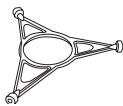 WHIRLPOOL GT287NB - TURNTABLE SUPPORT - 1