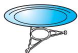 WHIRLPOOL JT 368 WH - ROTERENDE GLASSTALLERKEN - 1