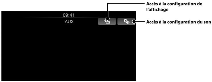 ALPINE ILX-700 - Utilisation d'un apparéil auxiliaire (en option) - 1
