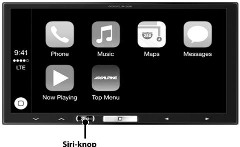ALPINE ILX-700 - Bediening Apple CarPlay (optioneel) - 1