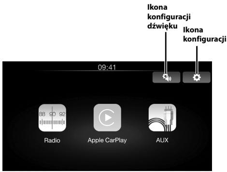 ALPINE ILX-700 - Informacja o ekranie glównym - 1