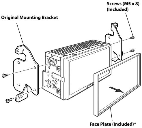 ALPINE ILX-700 - Installing the Unit - 1