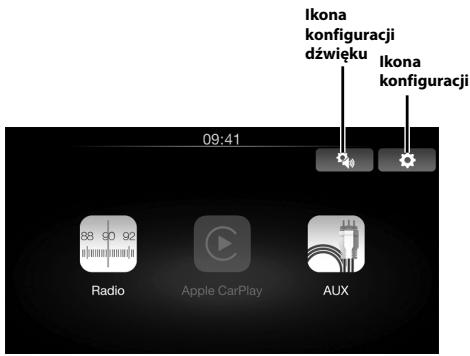 ALPINE ILX-700 - Informacja o ekranie glównym - 2