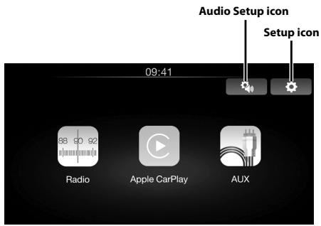 ALPINE ILX-700 - About Home Screen - 1