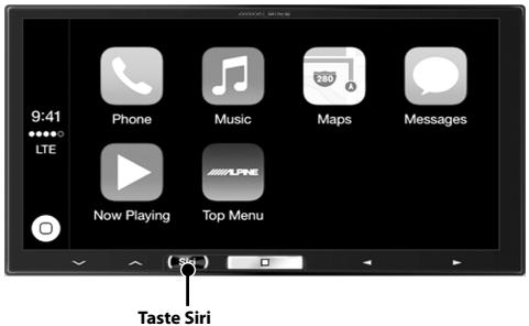 ALPINE ILX-700 - Apple CarPlay-Funktionsbildschirm (Option) - 1