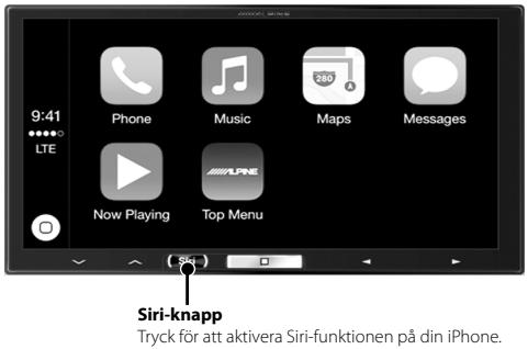 ALPINE ILX-700 - Anvanda Apple CarPlay (tillval) - 1