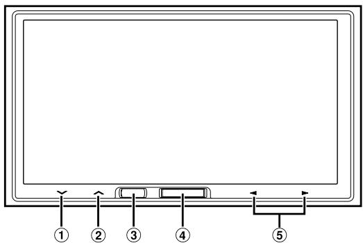 ALPINE ILX-700 - PacnoloxKeHne 3JeMeHTOB ynpaBHeHnA - 1