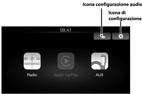 ALPINE ILX-700 - Informazioni sulla schermata Home - 2