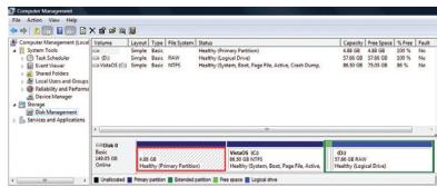 ASUS K756UQ-TY318T - À propos de la partition de restauration - 2