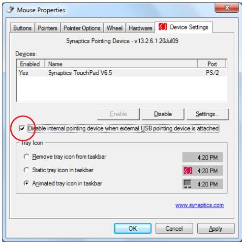 ASUS K756UQ-TY318T - Désactivation automatique du pavé tactile - 2
