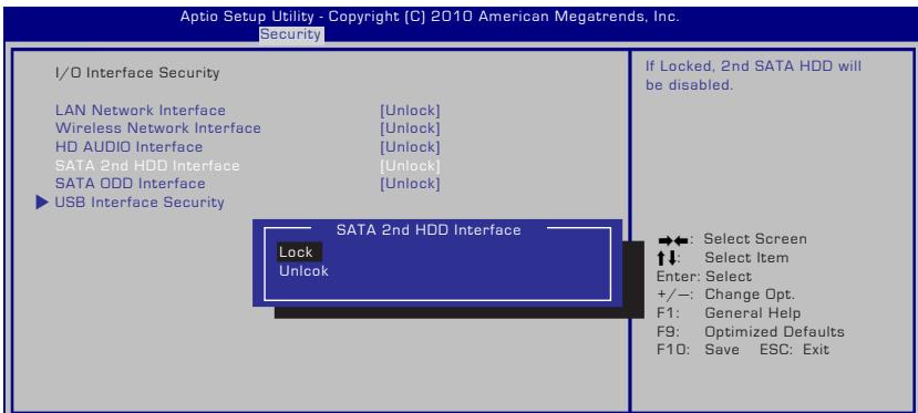 ASUS K756UQ-TY318T - I/O Interface Security (Sécurité de l'interface d'E/S) - 1